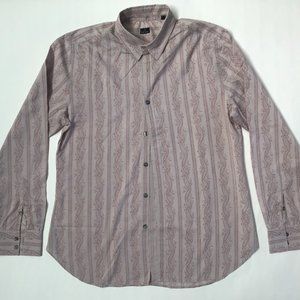 pink button up shirt